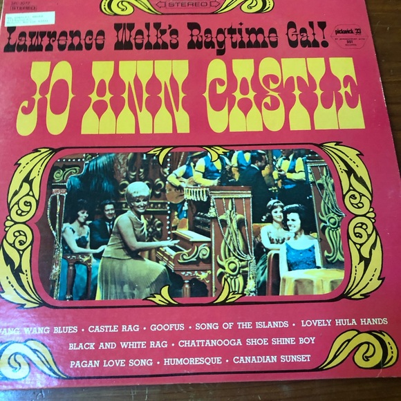 Lawrence Welks Ragtime Gall Jo Ann Castle LP Record Album - Picture 1 of 8